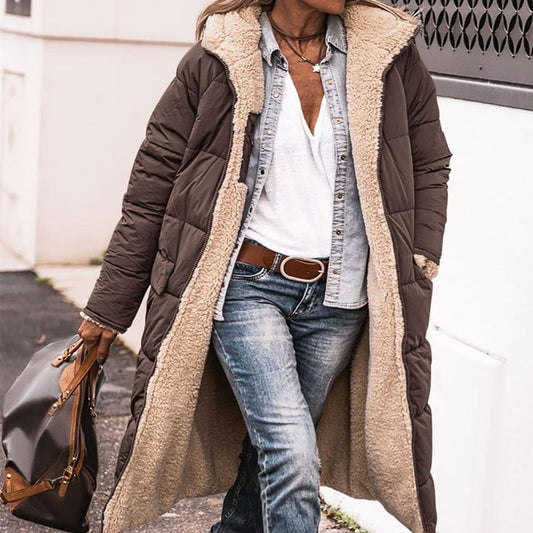 Kora - Cozy Fur-lined Coat