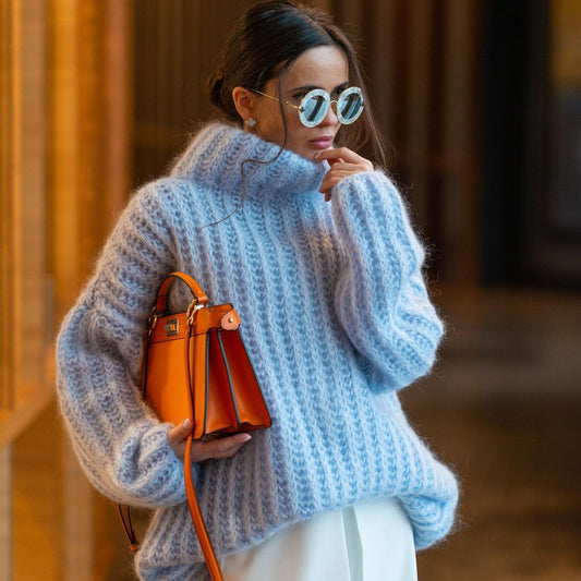 Paulina - Stylish Hand Crocheted Pullover
