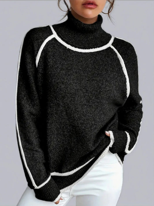 Sienna - Stylish Turtleneck Pullover