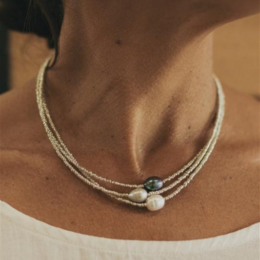Artistic Freshwater Pearl Necklace