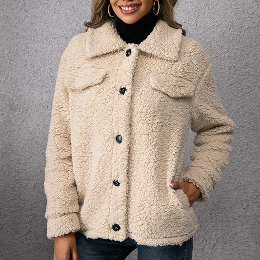 Lucy - Warm Teddy Jacket