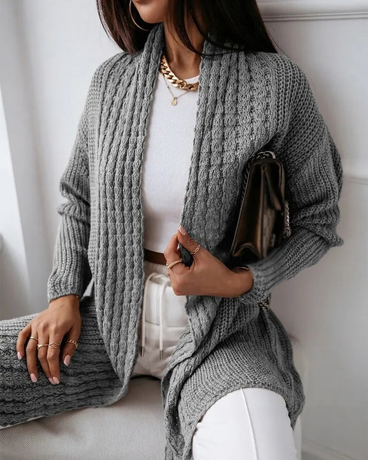 Violet - Knited Cardigan Set