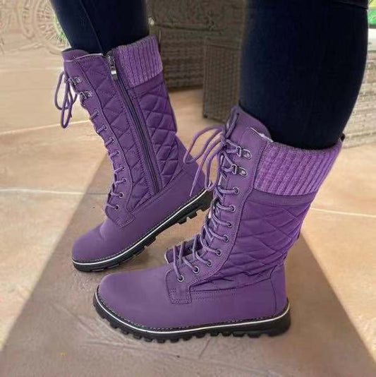 Elara - Stylish & Warm Leather Boots