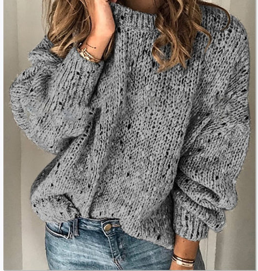 Eileen - Cozy Retro Knitted Pullover
